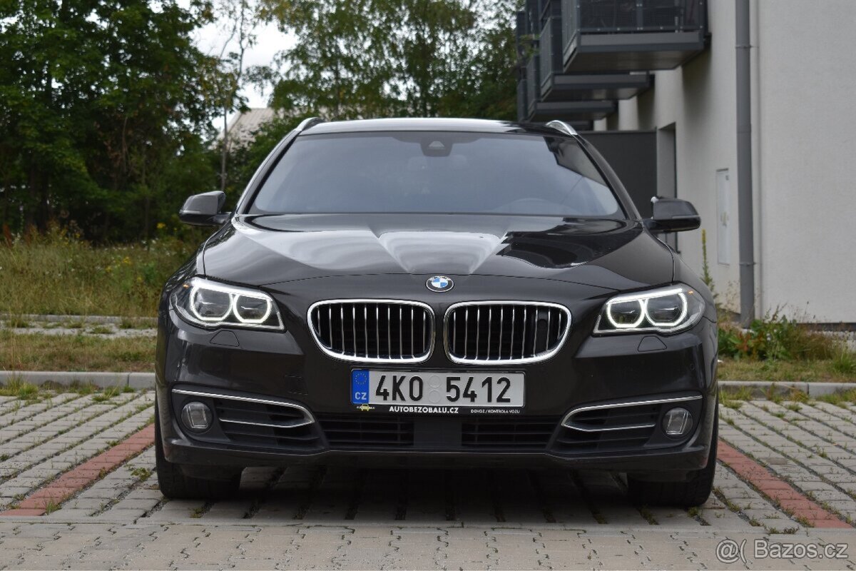 BMW 530d F11/2016/190kW/Luxury/1.majitel/ČR/head-up/kůže - 2