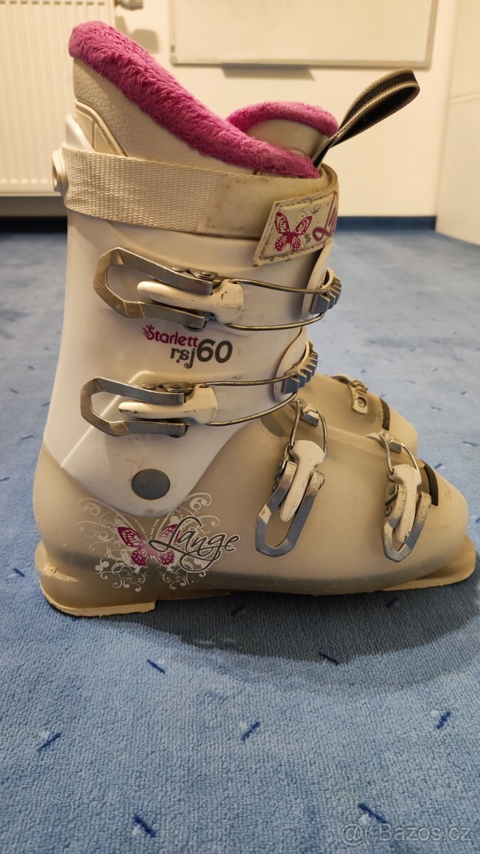 Dámské/dětské lyžáky Lange Starlett rsj 60 vel. 25,5 cm - 2
