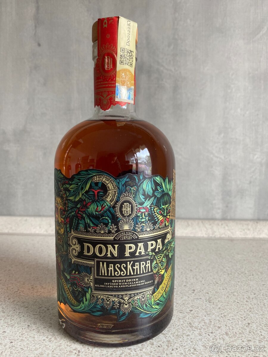 Don Papa Masskara 40%, 0,7L - 2