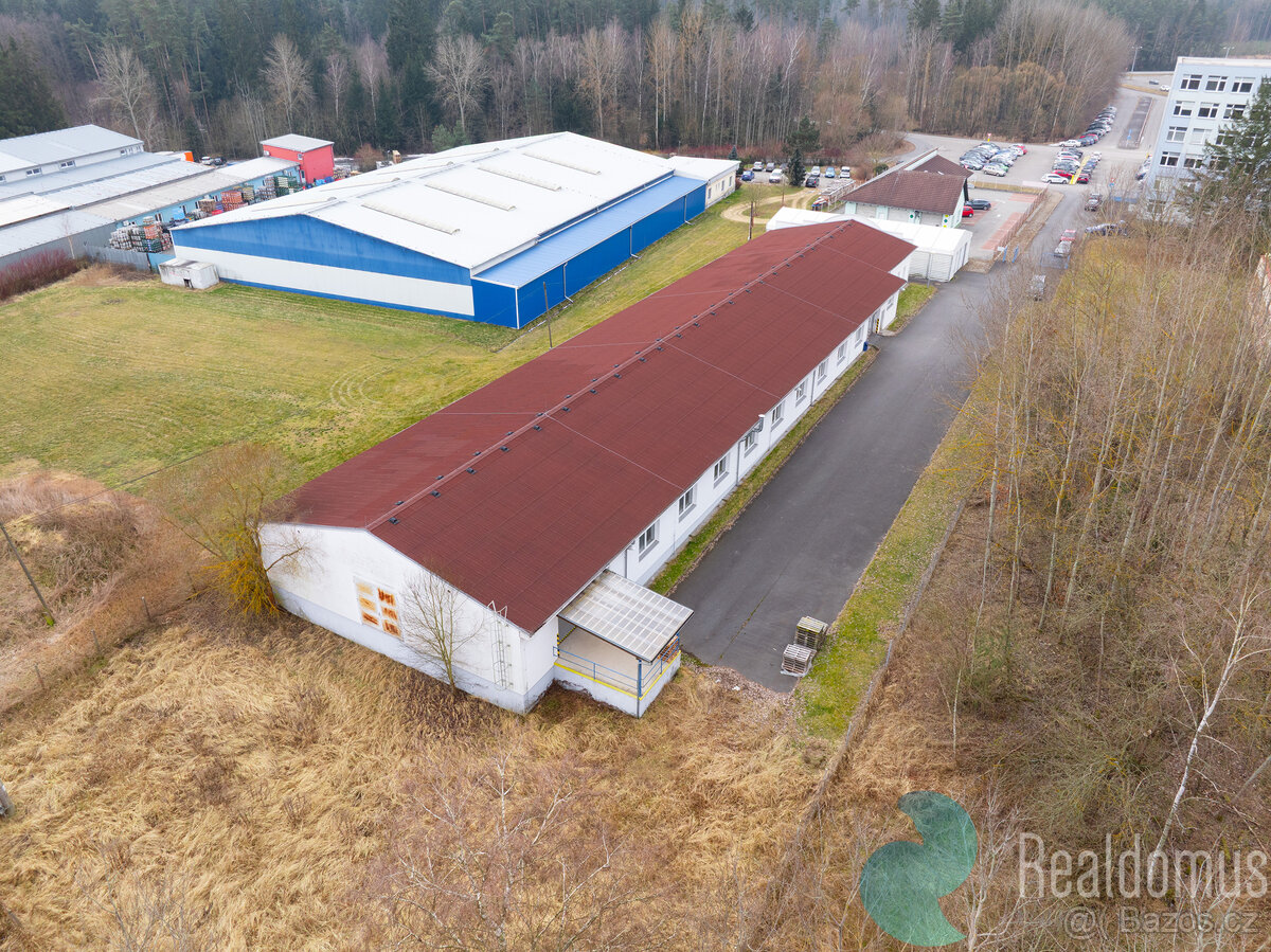 Pronájem, výrobní areál, Milevsko, 1250 m2 užitná plocha - 2