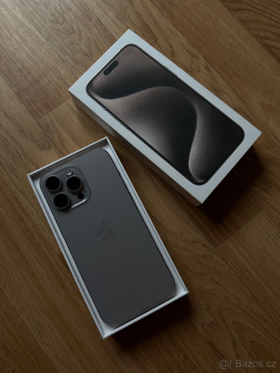 Apple iPhone 15 Pro Max 512GB přírodní - 2