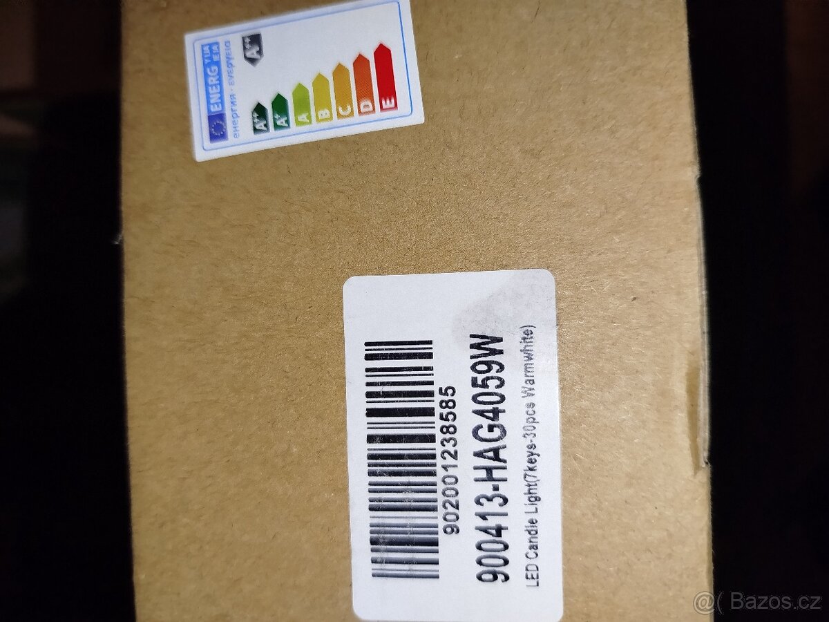 Vánoční led svíčky bez kabelové - 2