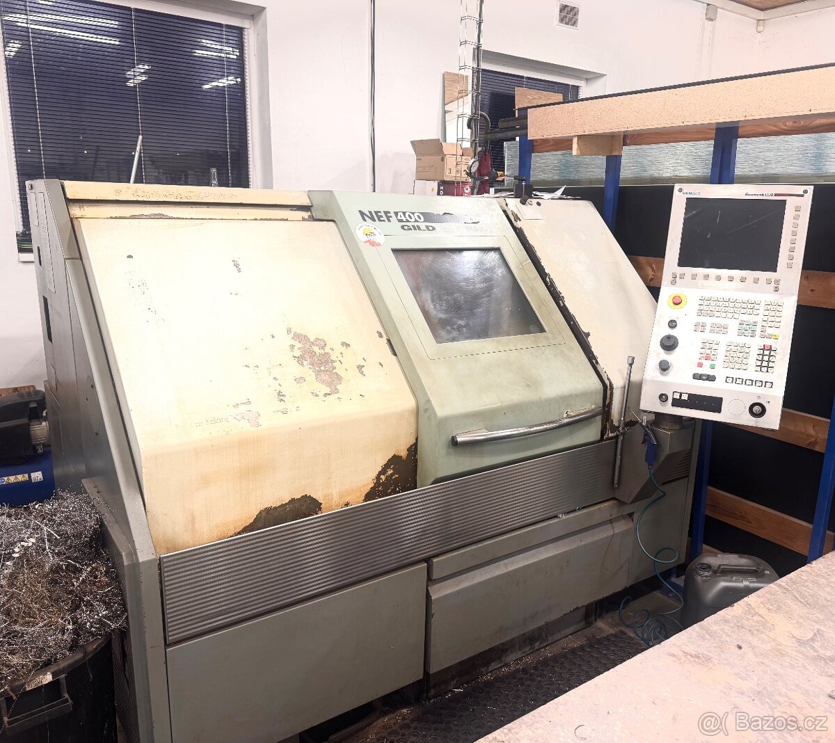 Cnc soustruh+ cnc frézy + pila + vybaveni - 2