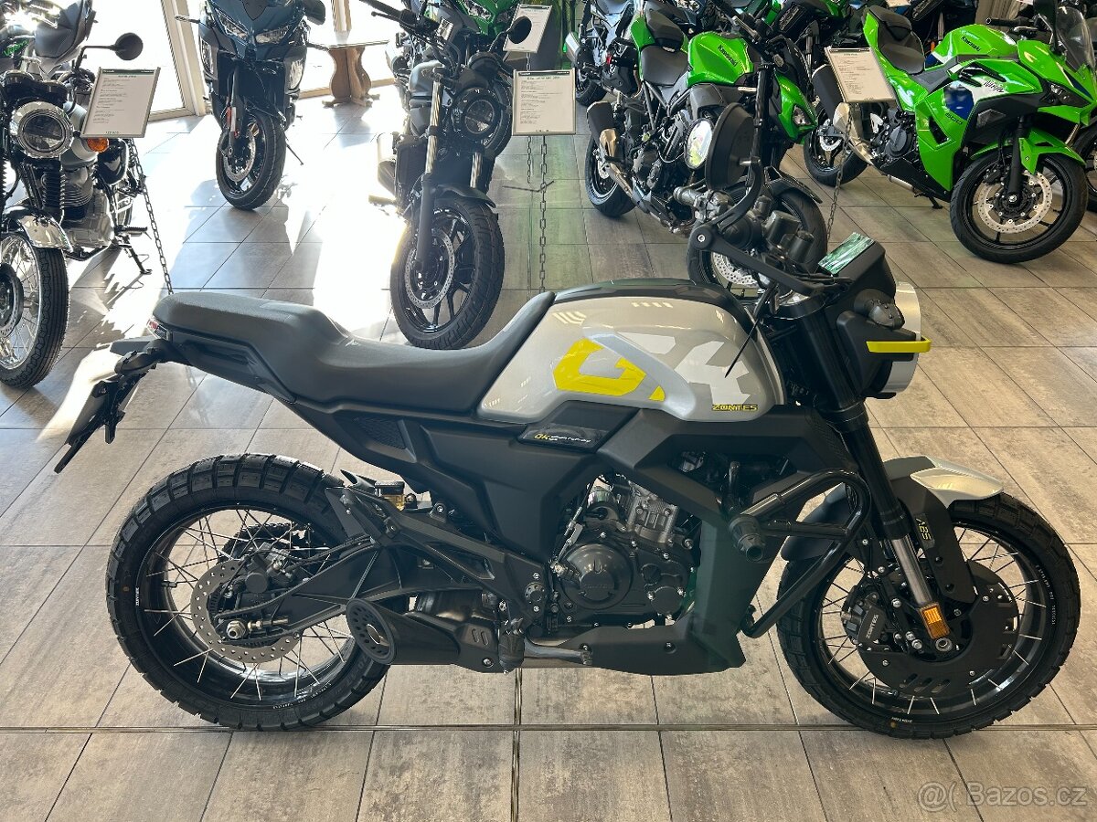 Zontes GK 125 Scrambler 2025 Drátěný kola - 2