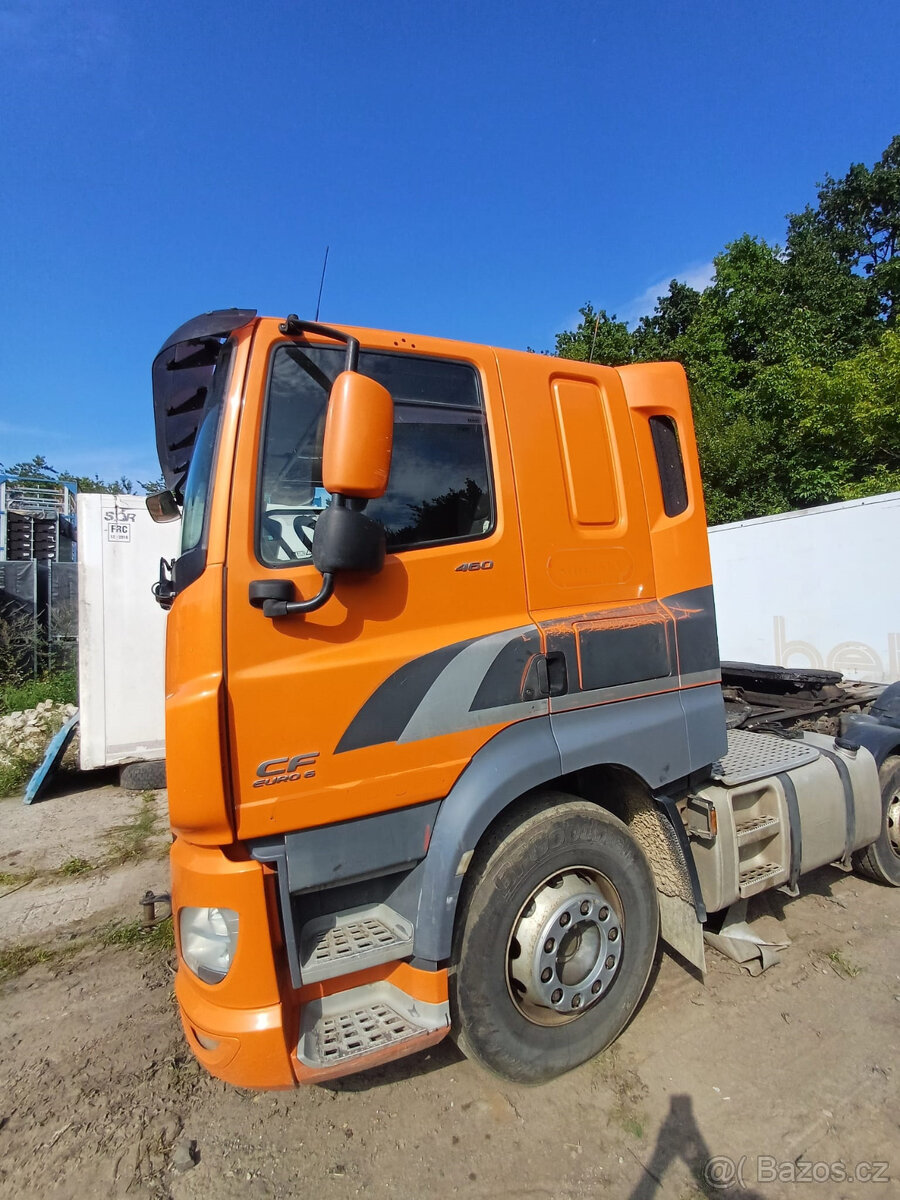 Daf CF 460, euro 6, r.v. 2014 - poškozený motor - 2