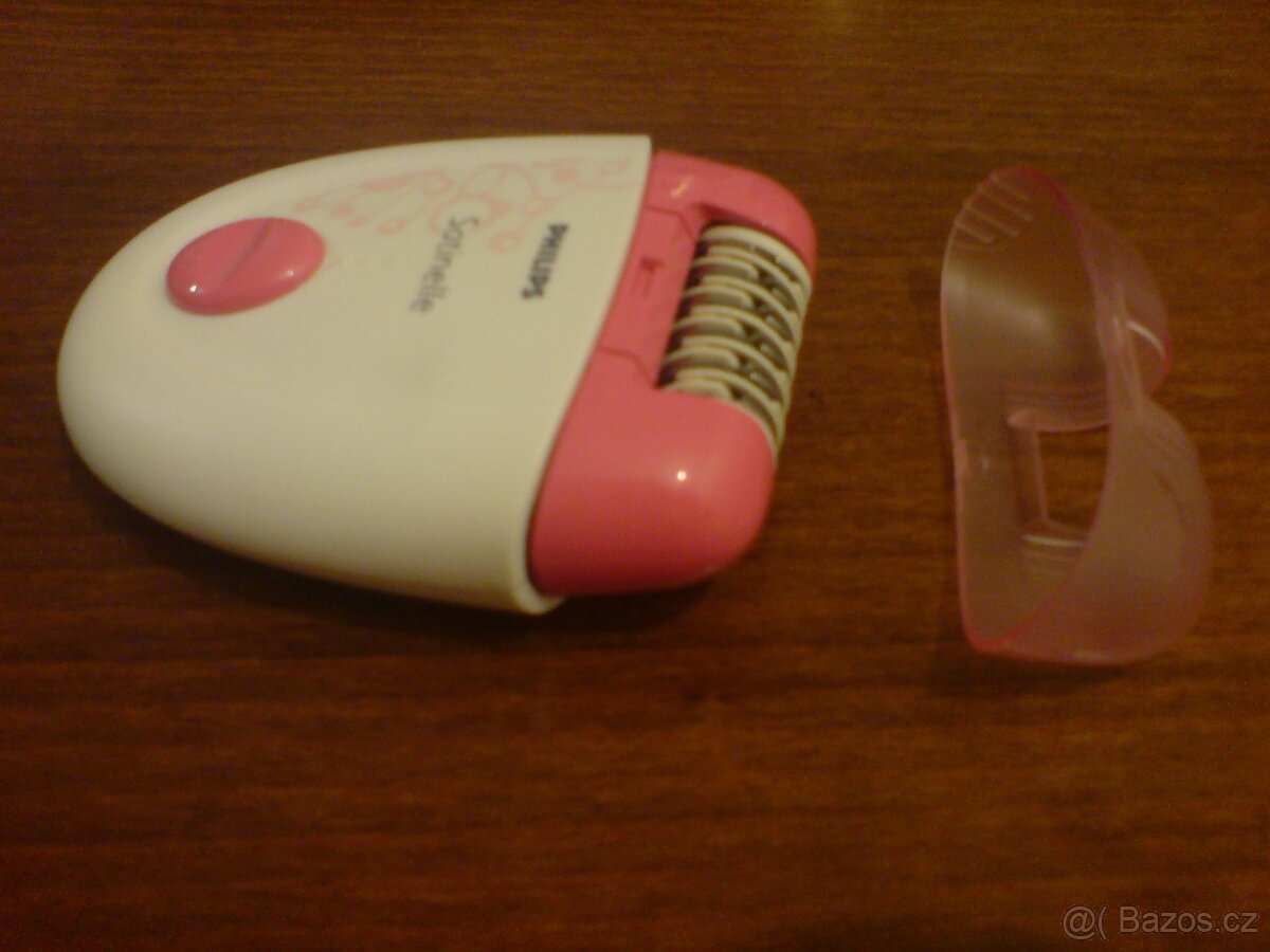 Růžový epilátor, depilační stroj Philips Satinelle HP2844/01 - 2
