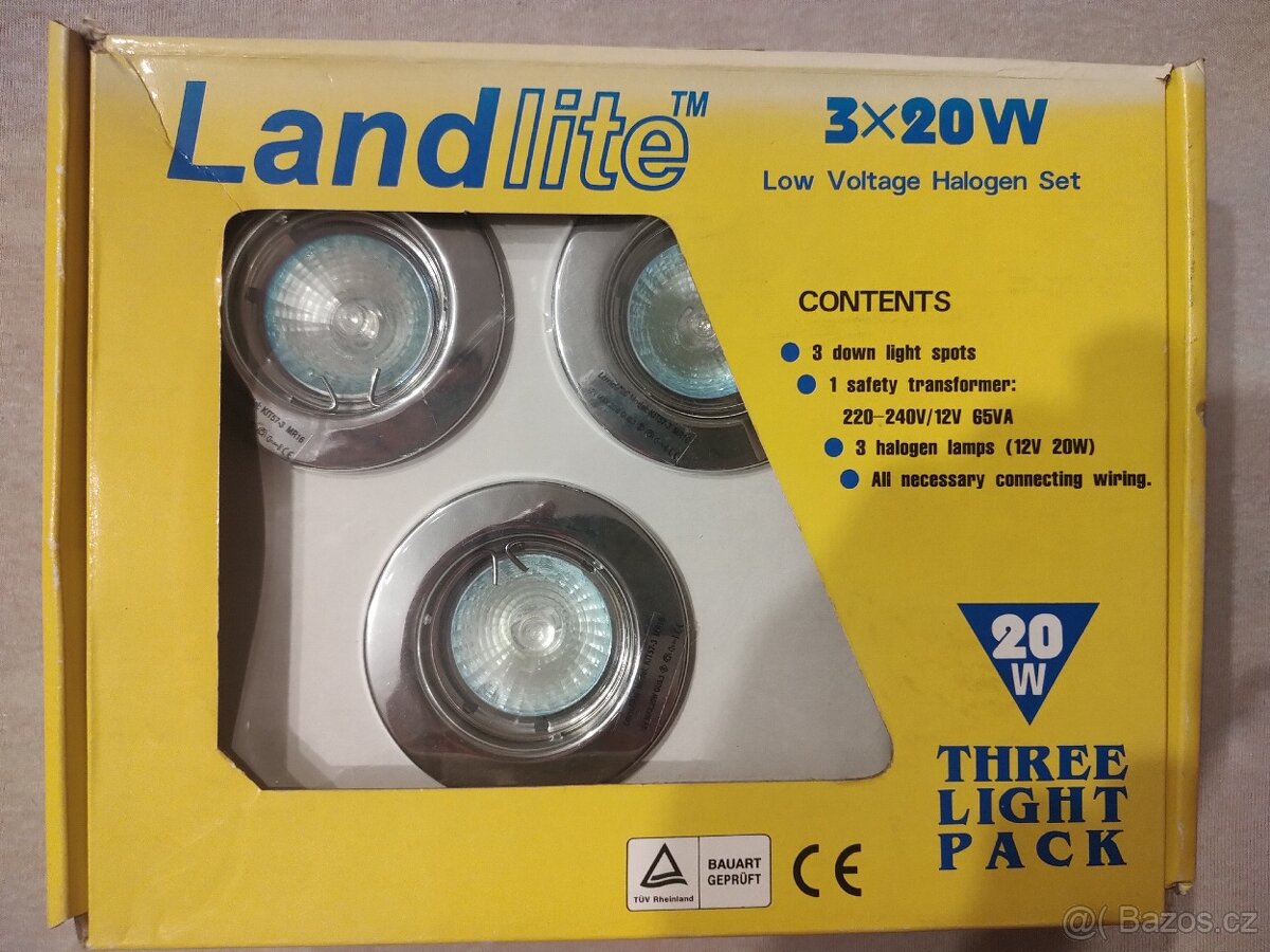 Sada NEPOUŽITÝCH 8 kusů bodových světel do podhledu - 2