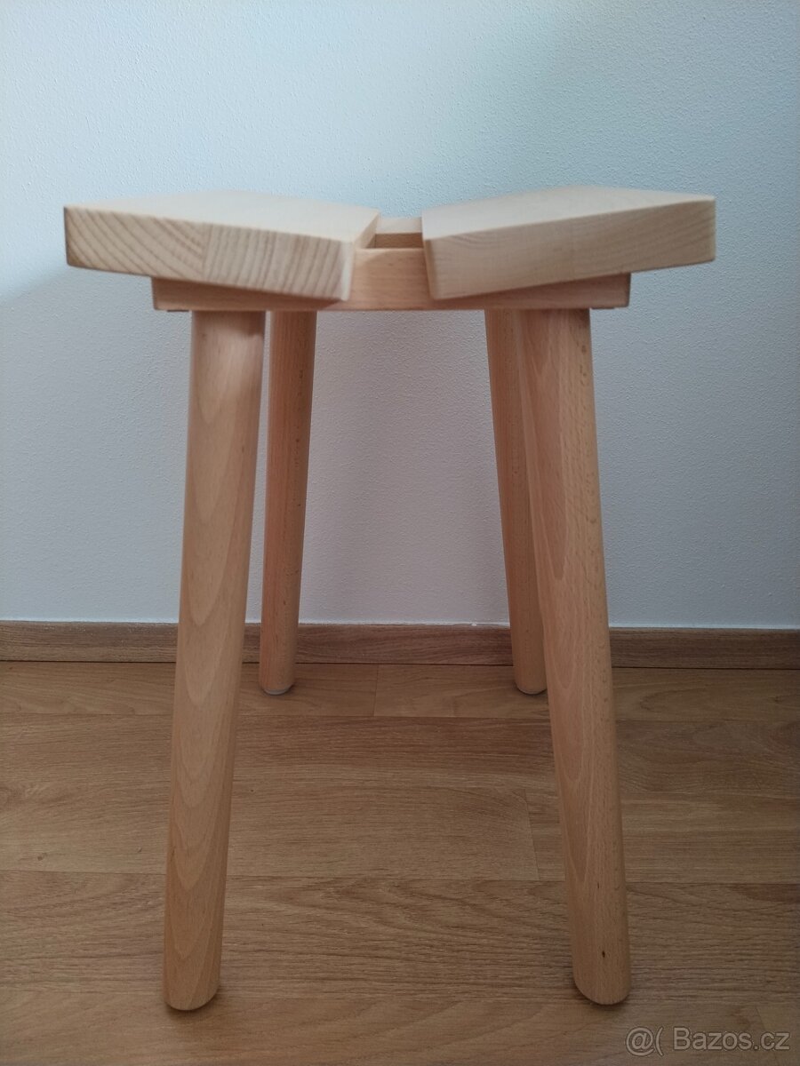 YPPERLIG - dřevěná stolička, jako nová - 2