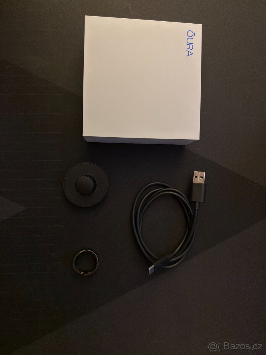 Oura Ring Gen3 Heritage Black vel. 12 - 2