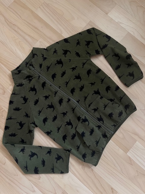 Fleesová mikina s dinosaury, vel.140, zn.Sinsay - 2