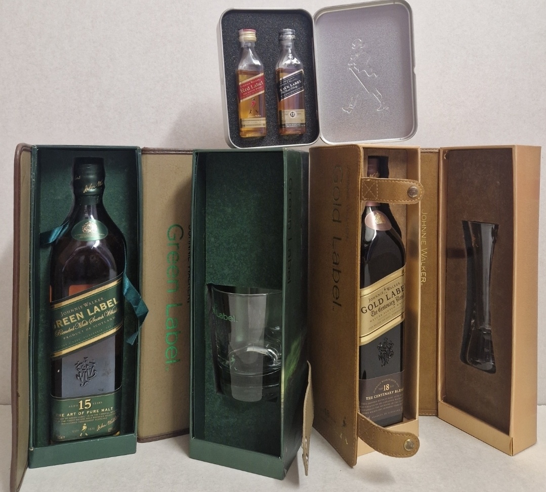 Johnnie Walker gold a green - 2