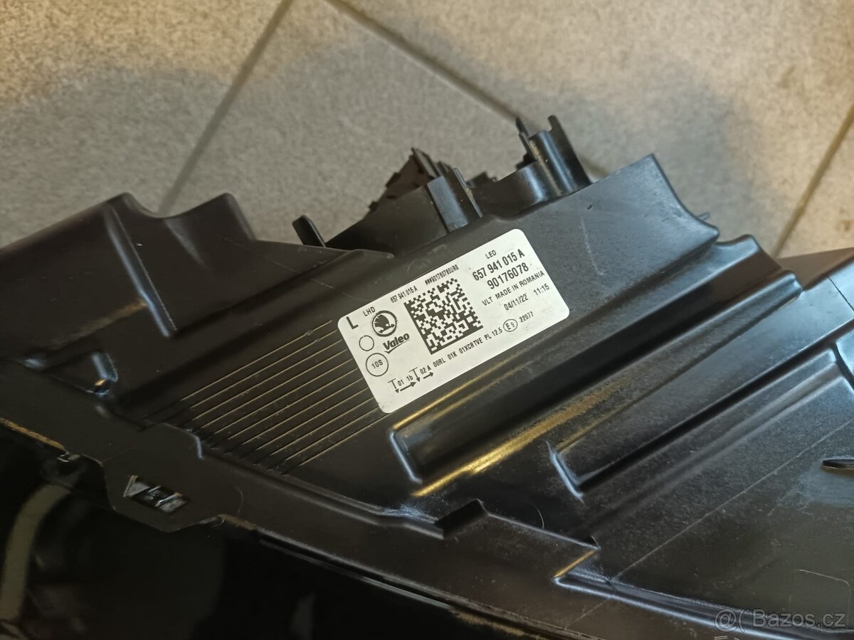 Levé přední světlo Škoda scala - 2