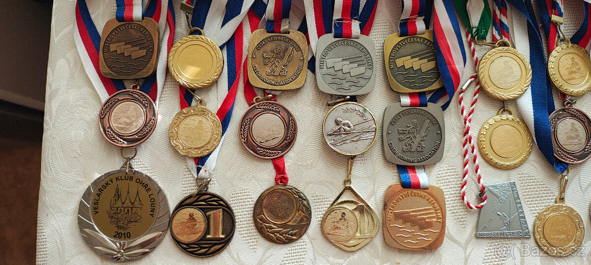 medaile z veslování - 2