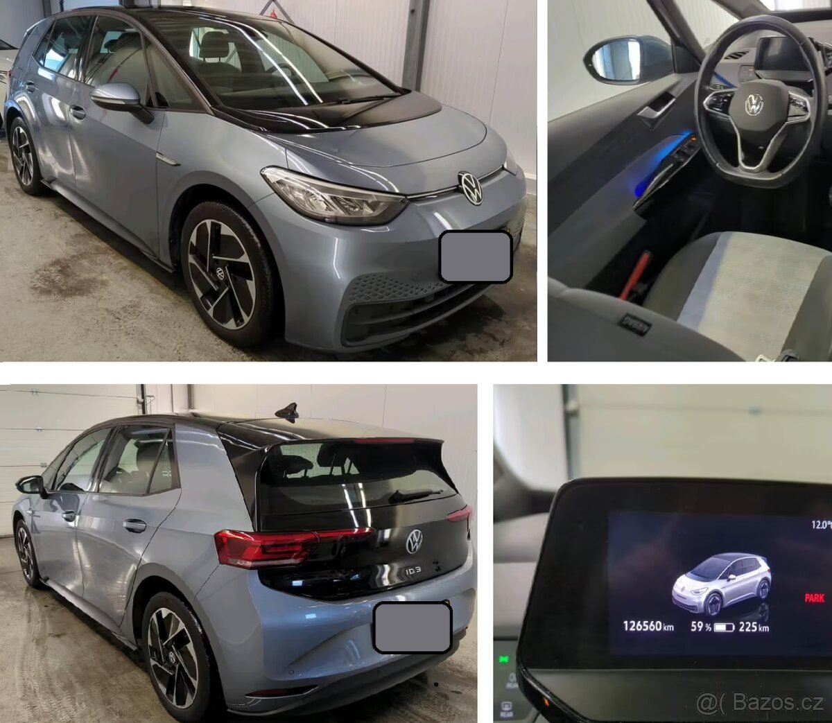 ID.3 Pro 204PS Aut Bat 62kWh Nav Tažné 2PDC DPH ACC 10/21 - 2