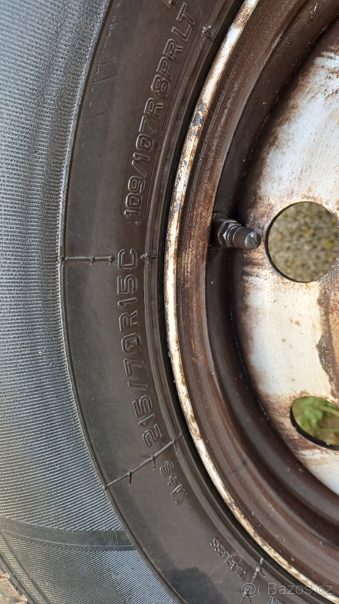 zimní pneu a disky Fiat Ducato - 2