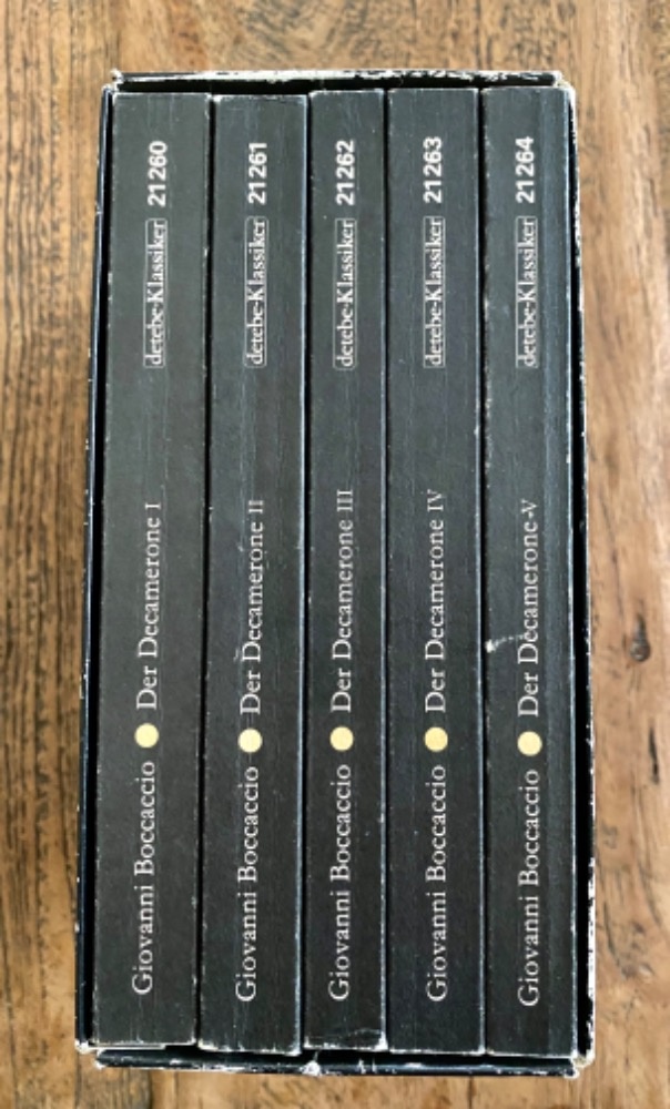 Boccaccio Dekameron v němčině - 2