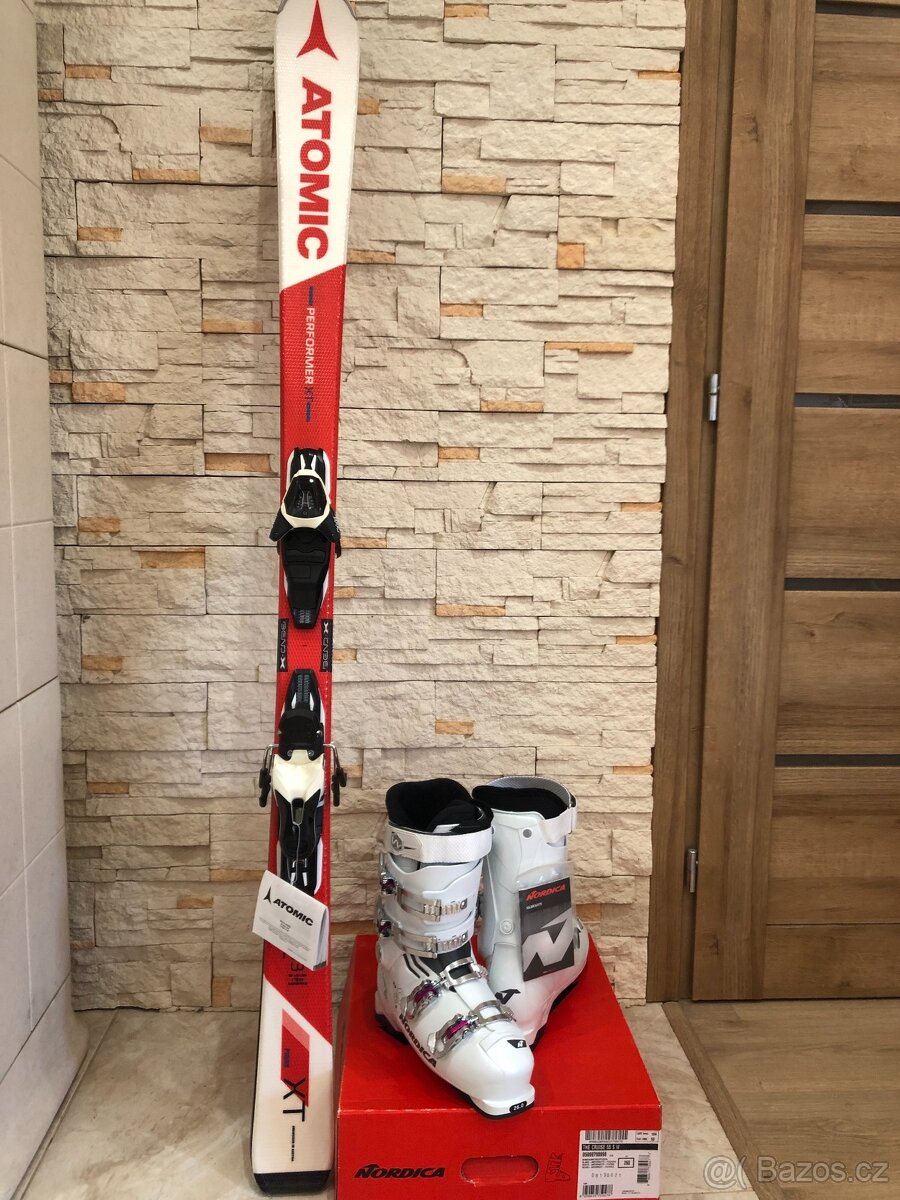 Dámske lyže s lyžařkami - 2