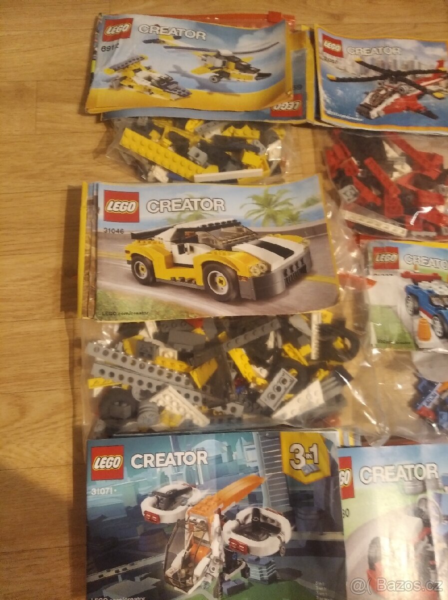 Lego creator 8x nebo vyměním za creator astronaut - 2