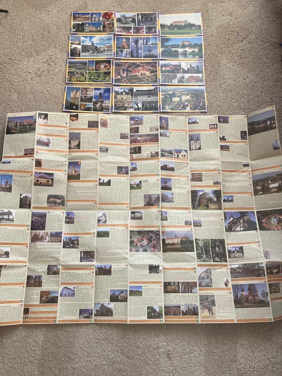 Pohlednice a mapa Vysočiny - 2