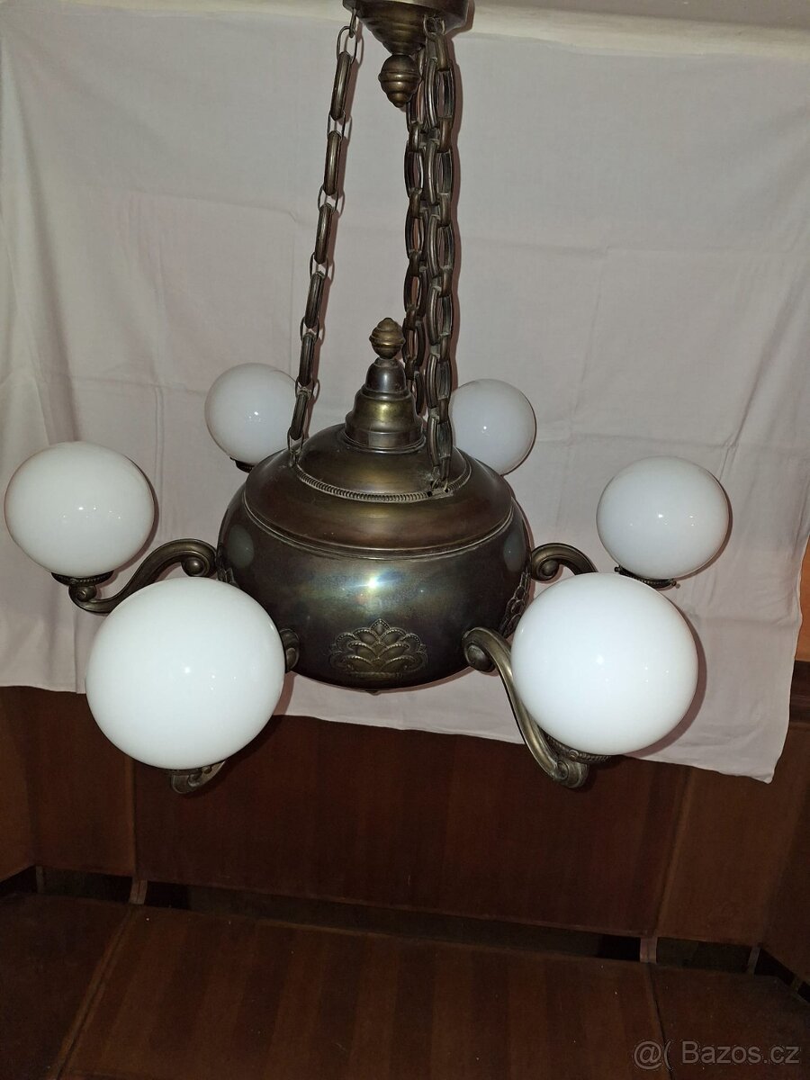 starožitný lustr - 2