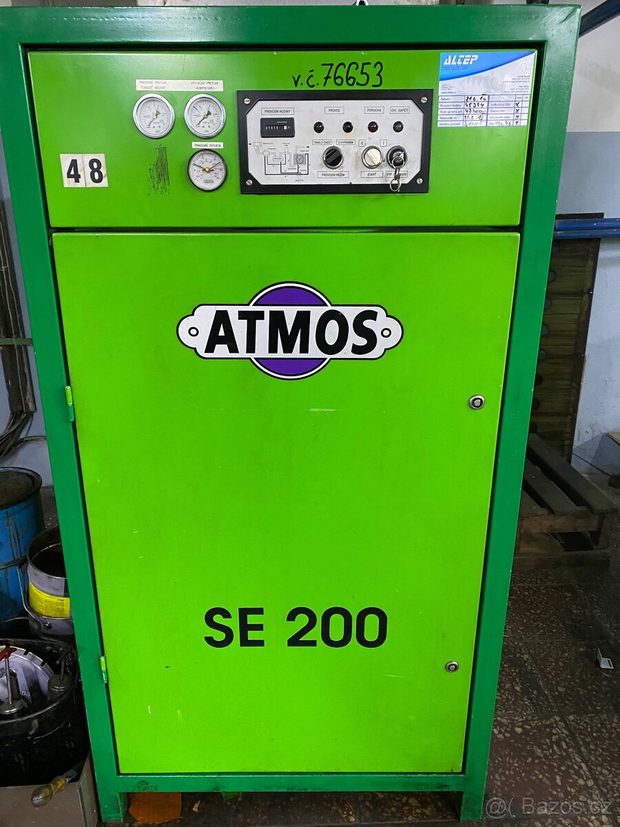 ŠROUBOVÝ KOMPRESOR ATMOS SE 200 - 2