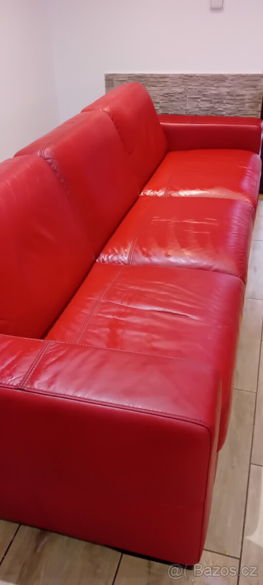 Kožená sedačka - 2