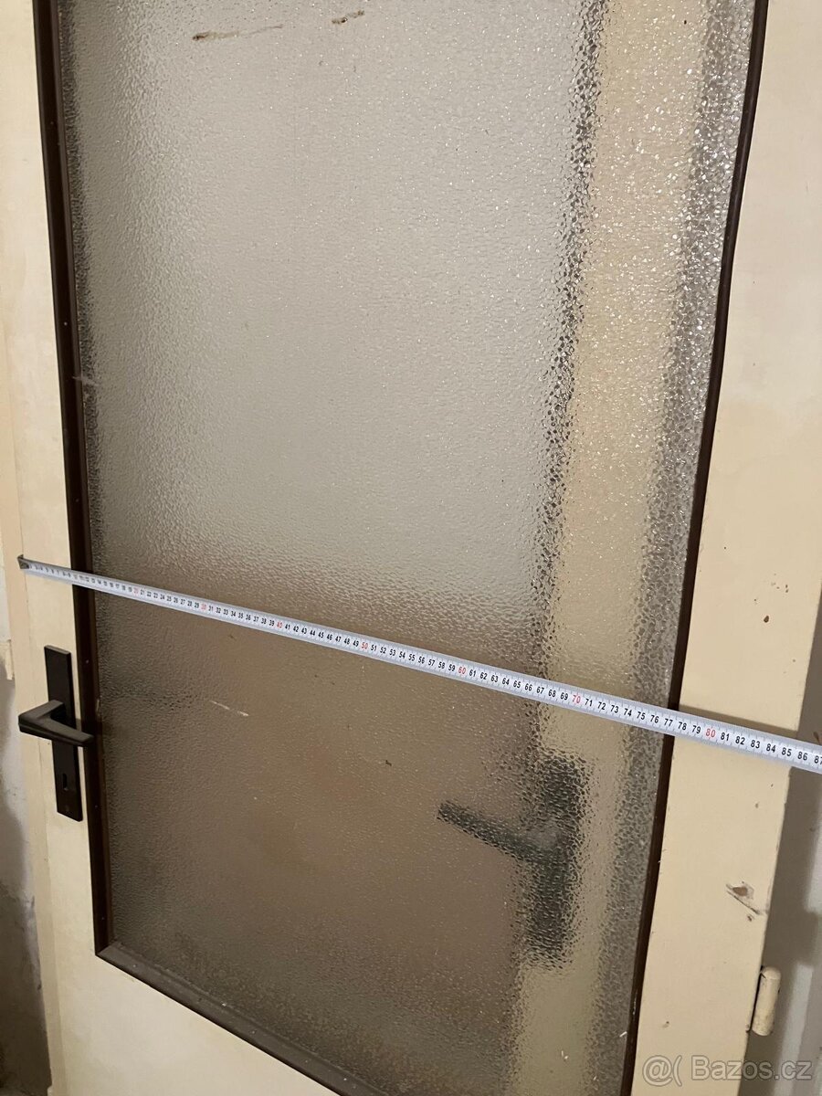 Dveře interiérové bílé panelákové - 2