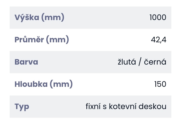 Oblouková zábrana - 2