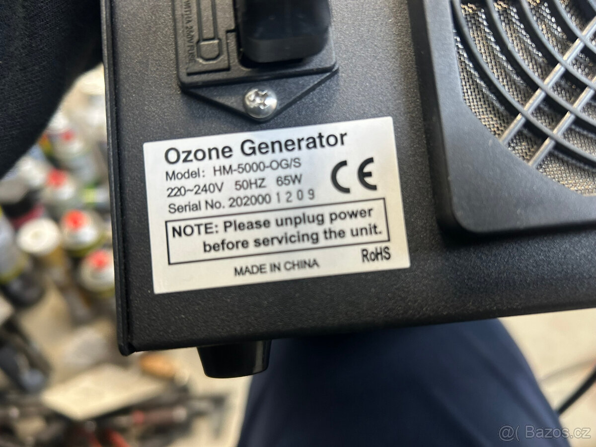 Ozonový generátor 5000 mg/h (65 wattů) - 2