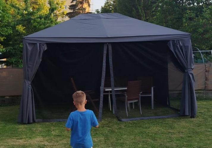 Altán šedý 3x4x2,80 - 2