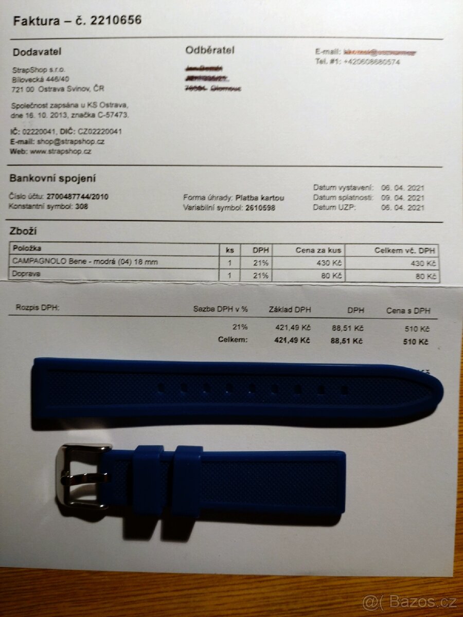 Řemínek Campagnolo - 2