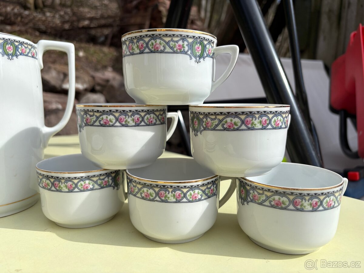 Porcelánová kávová/čajová sada - 2