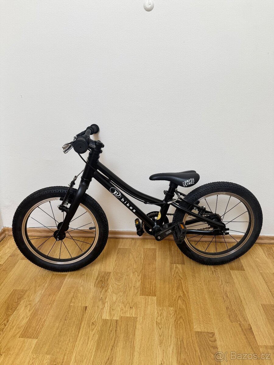 Dětské kolo Kubikes 16S Černé - 2