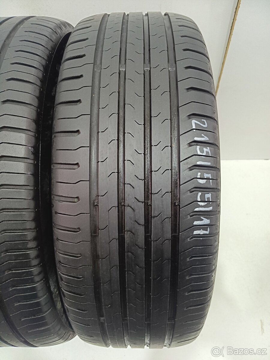 2ks letní pneu 215/55/17 Continental - 2
