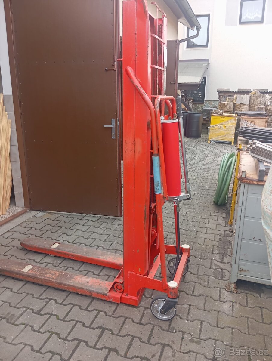 Ruční hydraulický vysokozdvižný vozik - 2