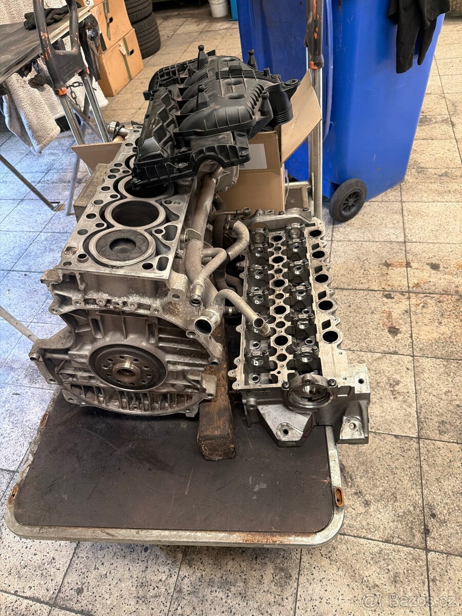 Motor Volvo D5204T3. Jednotlivé díly - 2