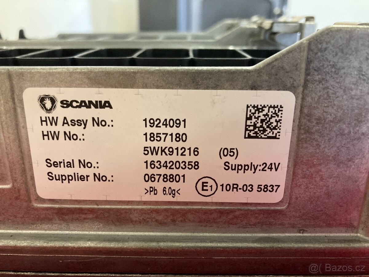 Scania P, G, R, S i NTG - S8/EMD1 - řídící jednotka motoru - 2