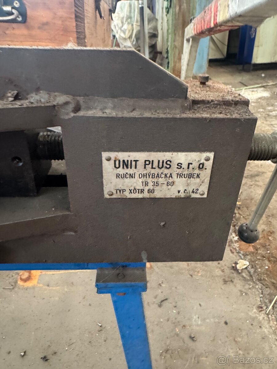 Ruční ohýbačka trubek UNIT PLUS TR 35–60 (typ XOTR 60) – kom - 2