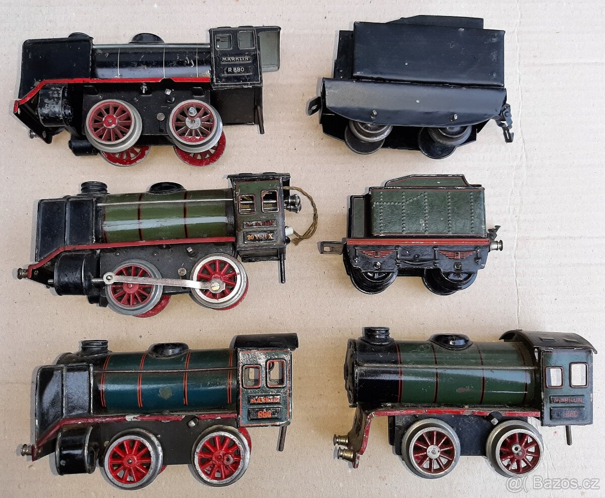Vlačky plechové Marklin - 2