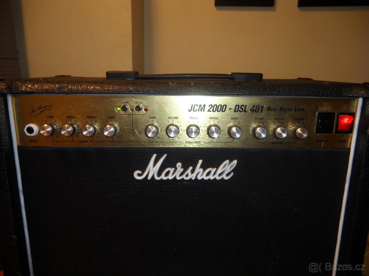 MARSHALL JCM2000 - DSL 401 kytarové celolampové kombo - 2
