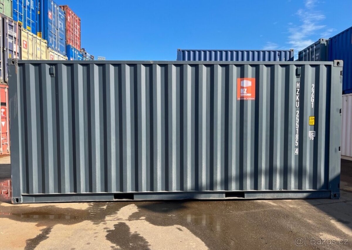 Lodní kontejner 20' antracit - Mělník - 2