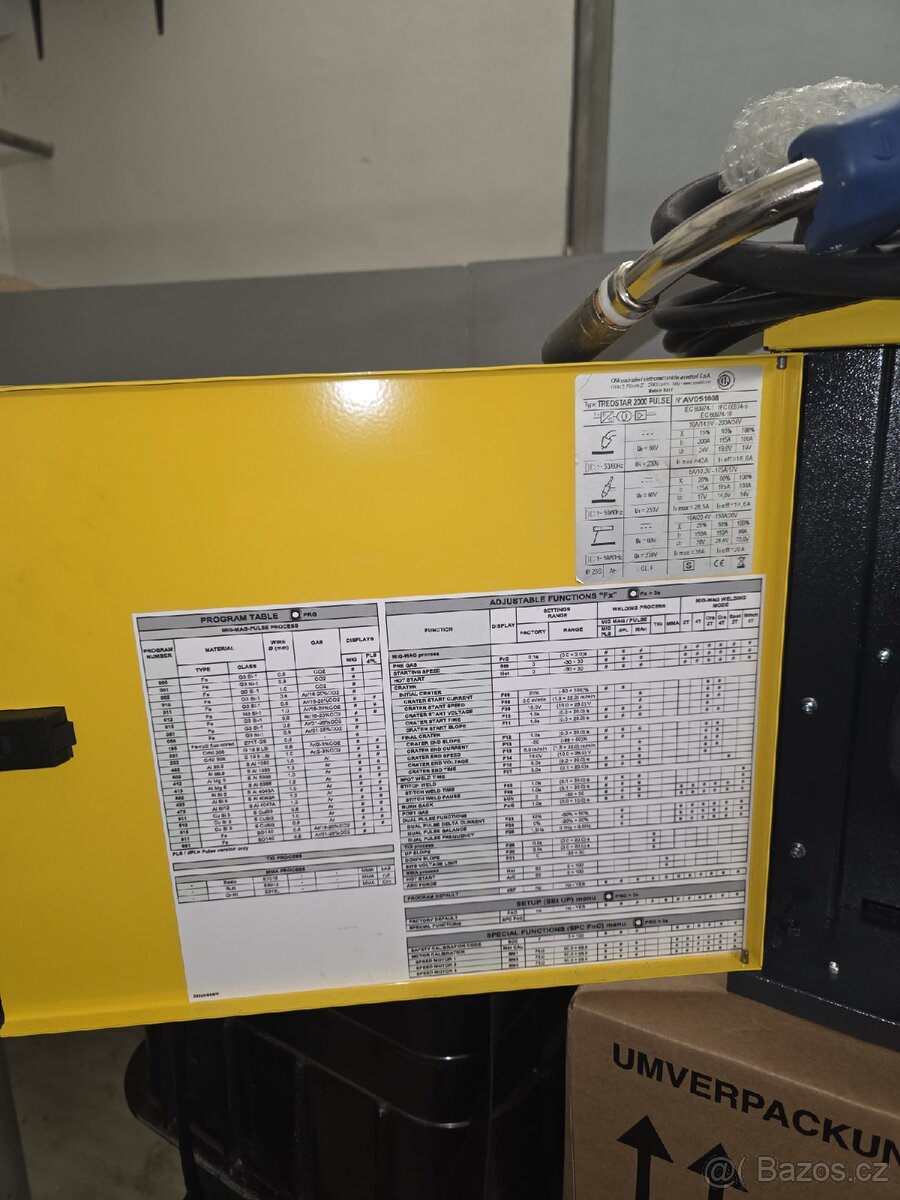 Prodám svářečku Cea Treostar 2000 pulse - 2