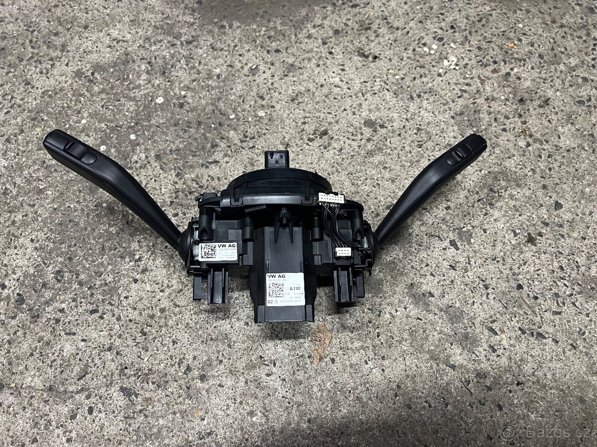 Přepínače lukas + kroužek pod volant Škoda superb 2 - 2