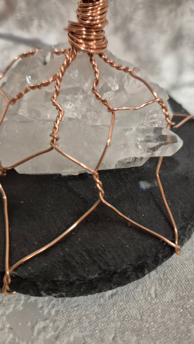 Strom života a štěstí – Křišťál s turmalínem - 2