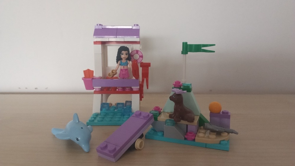Lego friends - Emma a věž pobřežní hlídky 41028, 41047 - 2