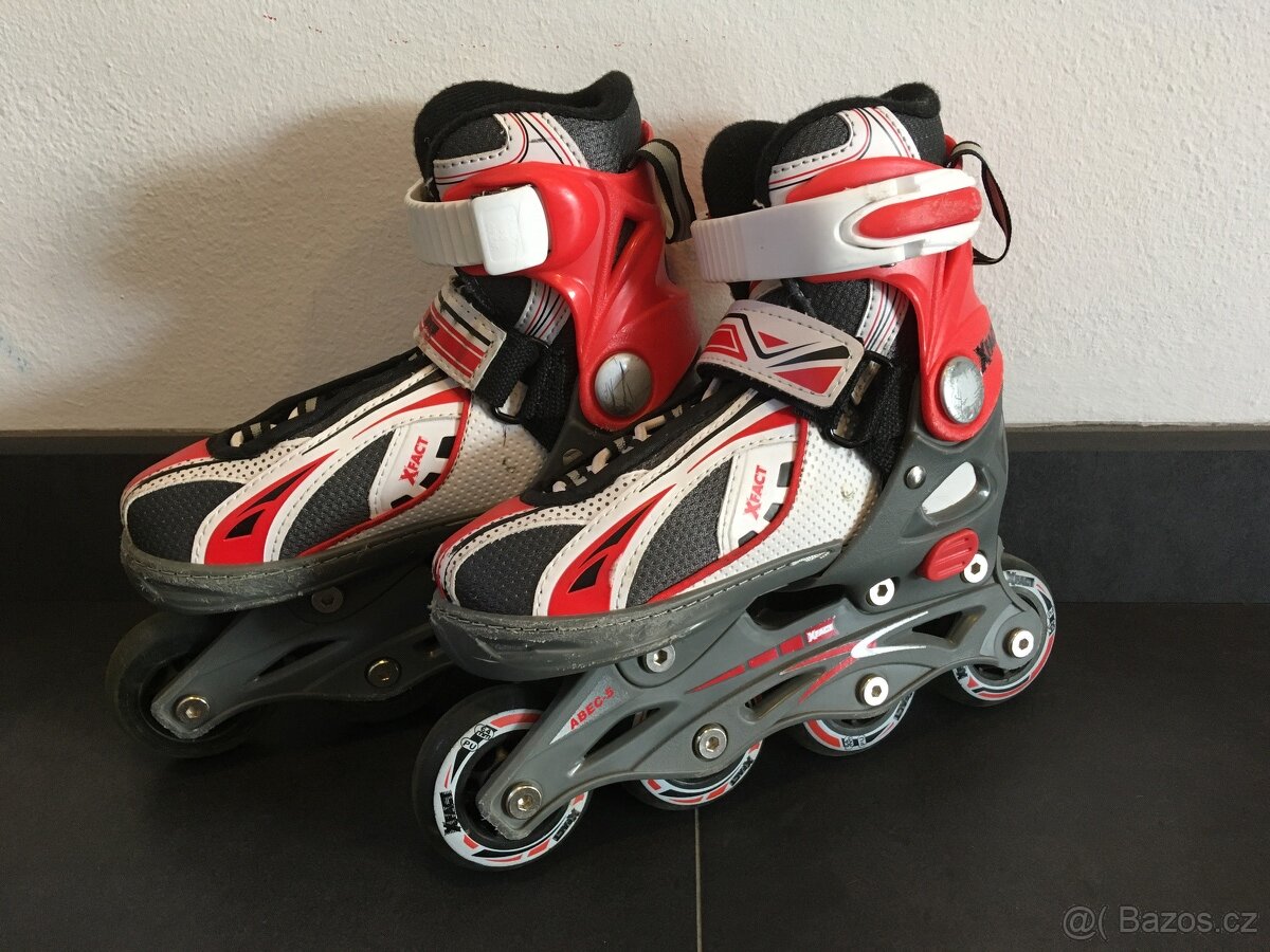 Koleckove brusle rostouci XFACT vel. 28-31 - 2