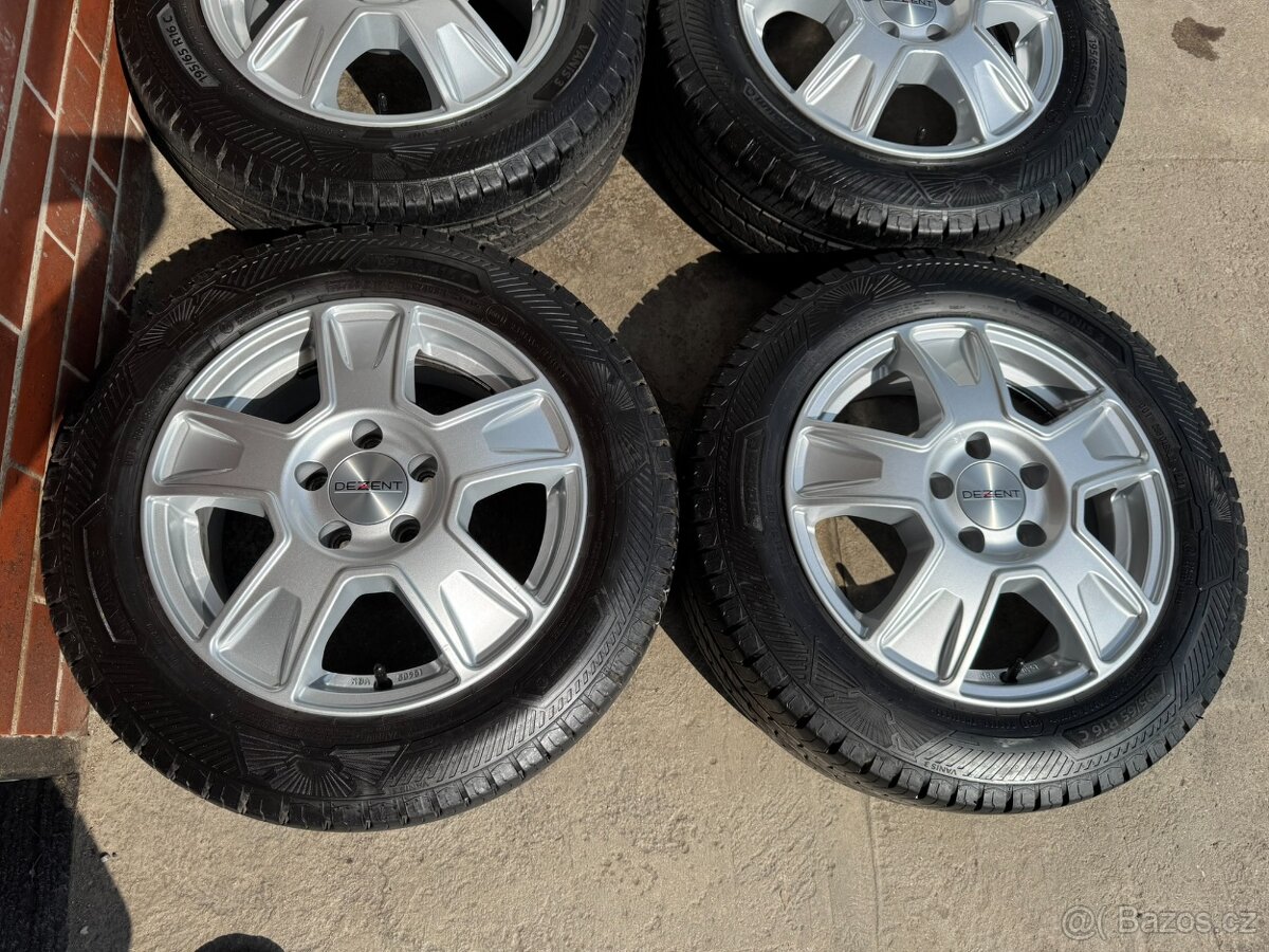 Alu 16" 5x112 Dezent VAN , MB VITO , TMPS , TOP, pneu 99% - 2