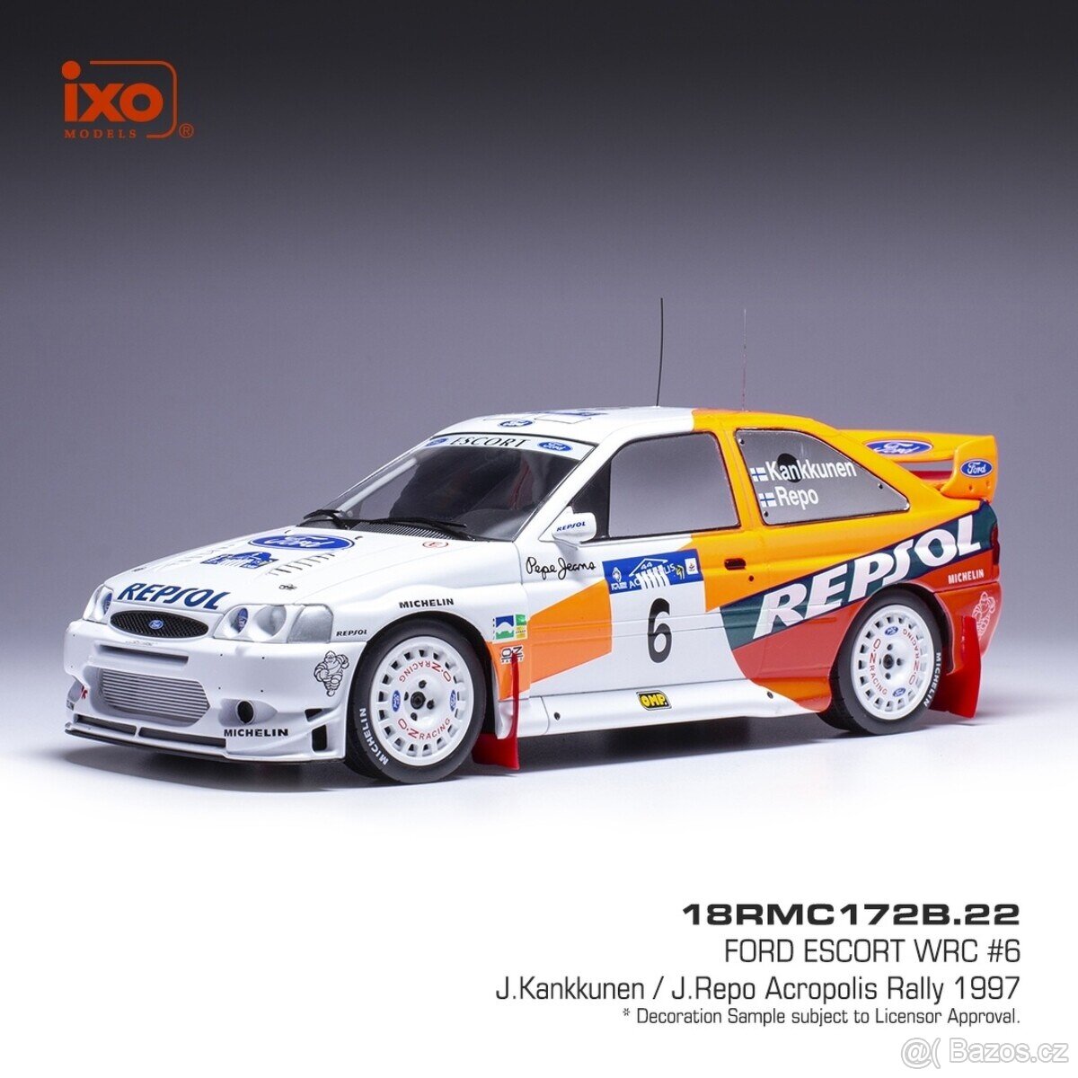 Modely Ford Escort 1:18 IXO - 2