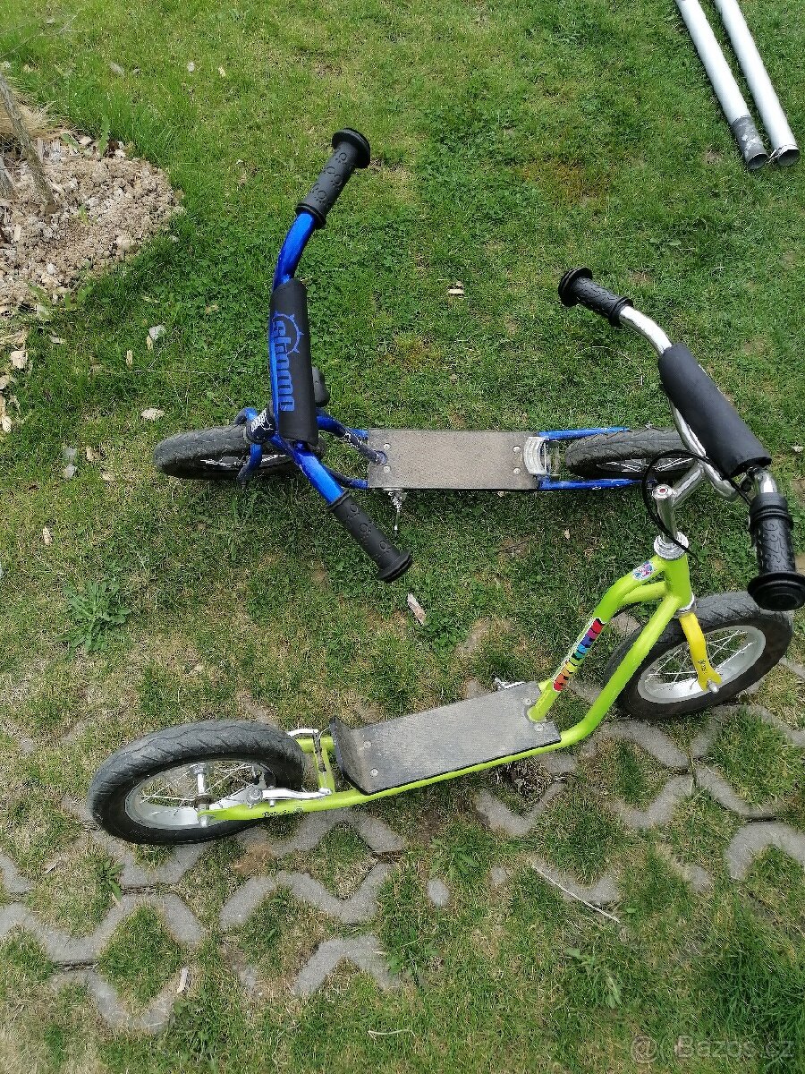 Prodám 2 zánovní koloběžky - 2