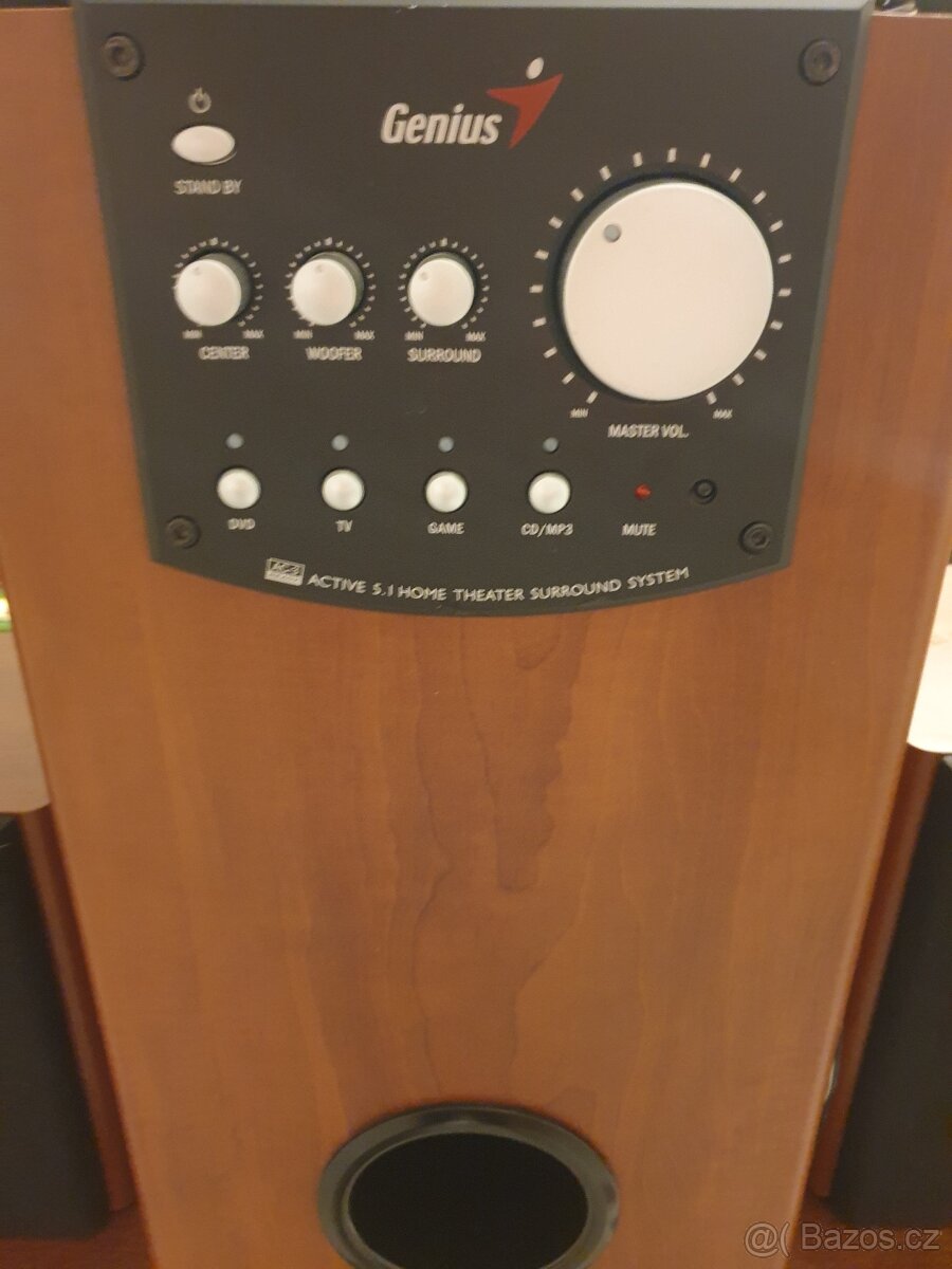 sestava audiou bedýnek Genius SW-HF 5000 - 2